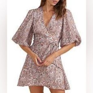 MINKPINK Pink Floral Dress